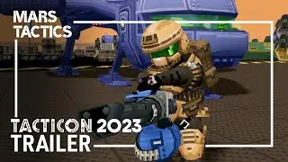 Mars Tactics - Tacticon 2023 Trailer | Turn-Based Tactical Game