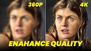Best AI video enhancer 2024 | Upscale video to 4K quality (FREE)