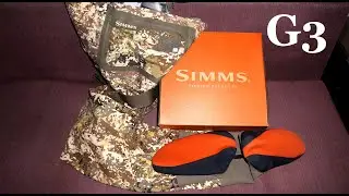 Simms G3 Guide Stockingfoot River Camo. Вейдерсы, анбоксинг и краткий обзор.