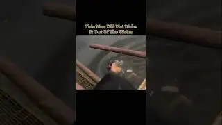 This Man Did Not Make It Out Of The Water (Crocodile) 