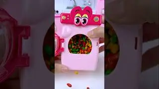 Washing Machine Eating Banana Candy Set Toys, Satisfying Unboxing ASMR Video Lily Toys #kitchentoys