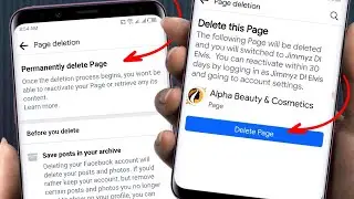 How to Delete Facebook Page Permanently 2024 | Delete Page on Facebook