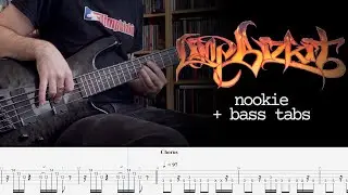 Limp Bizkit - Nookie - Bass Cover + tabs