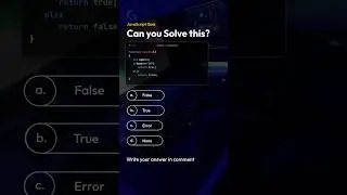 Can You Solve this javascript Questions.?🔥.
