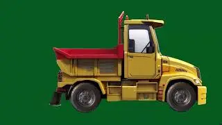 Truck Green Screen 4k (Royalty Free)