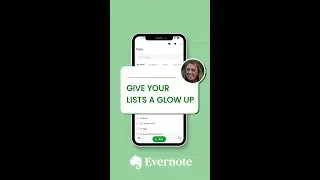 Create Pretty & Powerful Lists in Evernote