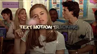 text motion tracking / svp 18 tutorial