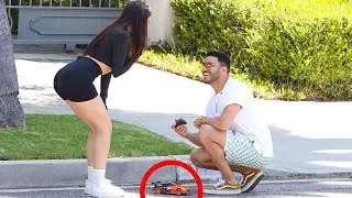 I CAUGHT A GOLD DIGGER WITH MY TOY CAR!!