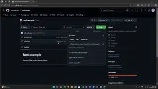 How to run a HTML project from GitHub?