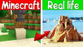 Realistic sand - Realistic minecraft - Meme