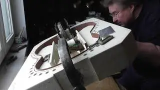 Приклейка заднего и переднего клёца к обечайкам(видео №103).