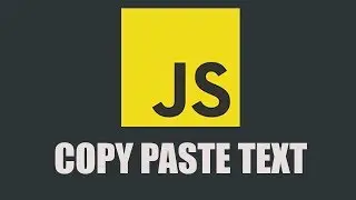 How to Copy and Paste Text in Javascript