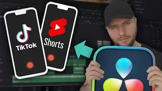 How to Make YouTube SHORTS or TIKTOK videos in DaVinci Resolve
