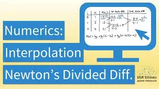 Numerical Methods: Newton Polynomial Interpolation | Explanation & Examples