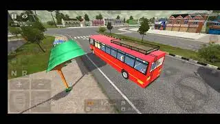 Indonesia bus simulator gameplay||msrtc "lalpari ||[] लालपरी