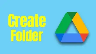 How to create a new folder in Google drive