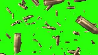 Bullets green screen effect 