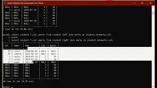 Implement Joins in SQL-7(Practical)  #joinsinSql