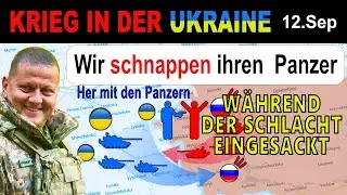12.SEPTEMBER: UNGLAUBLICH! Ukrainer JAGEN RUSSEN MIT GESTOHLENEM PANZER! | Ukraine-Krieg