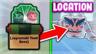 Jayramaki Toad Boss Scroll Spawn Location | Jayramaki Frog Spirit Remaster Showcase | Shindo Life