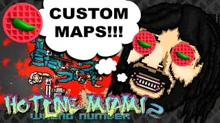 Woo! Custom Levels! -- Let's Play Hotline Miami 2 (Custom Maps Gameplay) (Level Editor Beta)