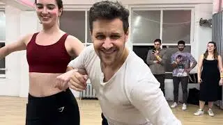 Jonathan (Bachata Demo with Counts) at the Latin Groove's end of session party on November 8 2024