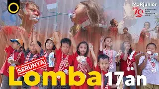 Kemeriahan lomba 17 Agustusan unik dan lucu | Human Intereset photography