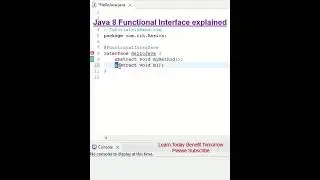 java 8 functional interface 