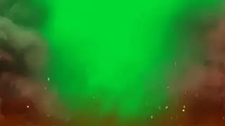 Fire green screen effects HD footage With smoke | chroma key effect♏