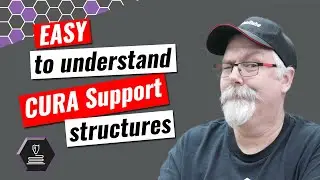 Easy to understand Cura supports
