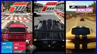 Running 3 Forza Games on Xenia (Xbox 360 Emulator)
