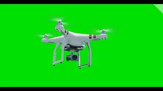 Drone with camera free green screen VFX Video download