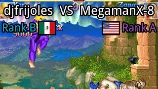 Super Street Fighter II X: Grand Master Challenge: djfrijoles (MX, Rank B)  vs MegamanX-8 (US, Rank
