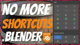 Say Goodbye to Keyboard Shortcuts in blender