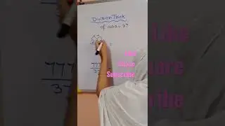 Division Trick #shorts #tricks #algebra class