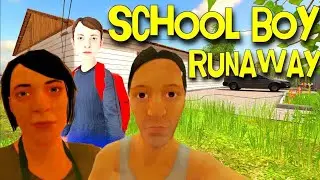 Пытаюсь сбежать от злых родителей в игре shoolboy runaway! получилось?