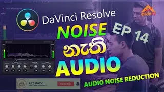 How to use Davinci Resolve 16 Sinhala Ep 14 - Audio Noise Reduction