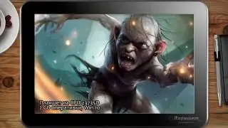 ИГРЫ НА WINDOWS ПЛАНШЕТЕ / Battle for Middle-earth II / on tablet pc game playing test gameplay