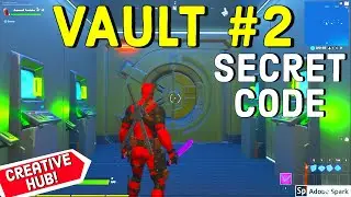 Second Vault Secret Code #2! - Creative Hub Secret - How To Open The Second Vault Hub by Rawxbee