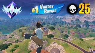 High Elimination Solo Ranked Win Gameplay (Fortnite Chapter 5 Season 2)