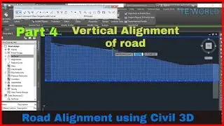 Vertical Alignment Creation in Civil 3D | Road design Part-4