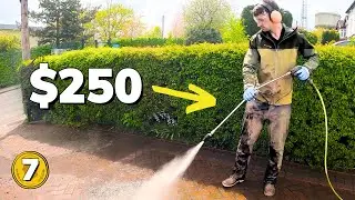 My First PAID PRESSURE WASHING Job