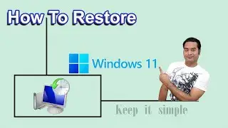 How To Restore Windows 11  Quick & Easy | MyTechchannel100