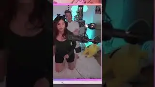 pocimane cough twerking at a cupboard of gordam Ramsey on live stream