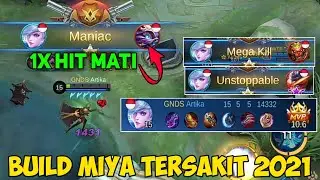 build Miya Tersakit 2021 - Item Miya Tersakit 2021 - Mobile Legends