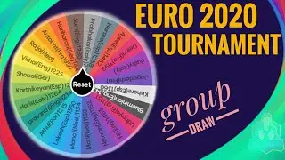 EURO TOURNAMENT | Live Group Stage Draw | PES Mobile 2021