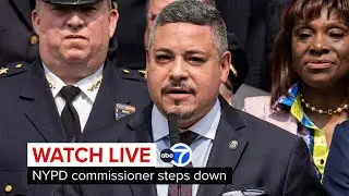 LIVE | NYC Mayor Eric Adams speaks amid reports of NYPD Commissioner Edward Caban's resignation