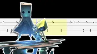Little Nightmares 2 - Main Menu Theme (Easy Ukulele Tabs Tutorial)