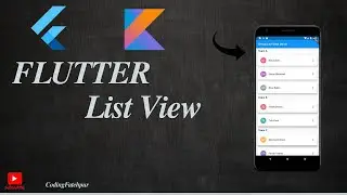 ListView is the most commonly used scrolling widget || Flutter | kotlin | 2025