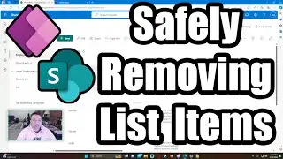 How to Safely Remove Records from a SharePoint List Using PowerApps | 2024 Tutorial